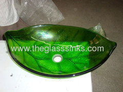 glass vessel sink