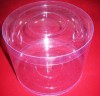 PVC transparent cylinder tube box