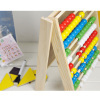 South Korea's multi- blackboard creative folding wooden stand ( wooden abacus beads + puzzles )