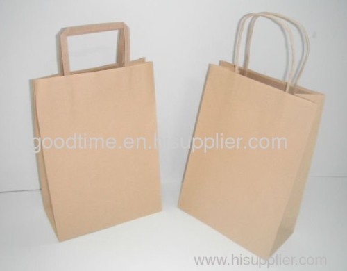 brown kraft paper bags