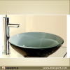 Topmout Design Glass Vessels Basin