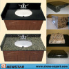 Different colours of Hotel Vanity Tops