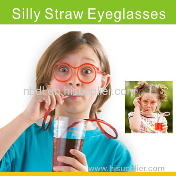 Silly Straw Eyeglasses