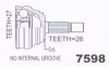 Auto Parts outer C.V. JOINT TOYOTA