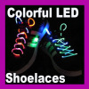 Multi-color LED shoe shoelaces flash glow stick