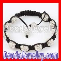 Fashion Hip hop bracelet jewelry wholesale with Crystal Disco Beads