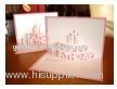 3D birthday paper greeting card