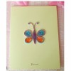 butterfly handmade greeting card