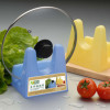 Convenient Pan Pot Cover Lid Rack Stand Holder Cooker