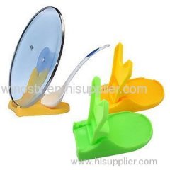 Multi-function Foldable Pot Lid Spoon Holder Rack