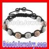 Cheap Shamballa bracelet with pave Crystal beads | Shamballa bracelet meaning