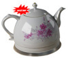 cordless electric ceramic water kettle home appliance