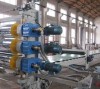 Plastic sheet extrusion line