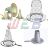 cone filters stainless steel screen