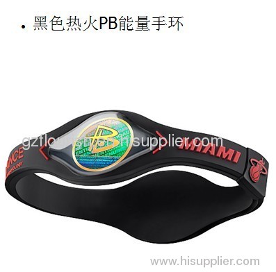 NBA HEATS POWER BALANCE ENERGY WRISTBANDS BRACELETS BANDS