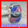 Top Class Jewelry Murano Glass Beads with 925 Sterling Silver Single Core