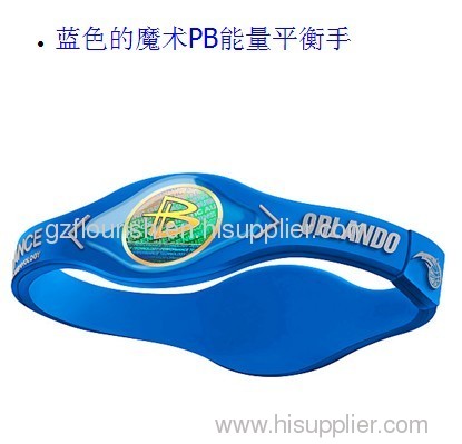 NBA MAGIC BLUE POWER BALANCE ENERGY WRISTBANDS BRACELETS BANDS