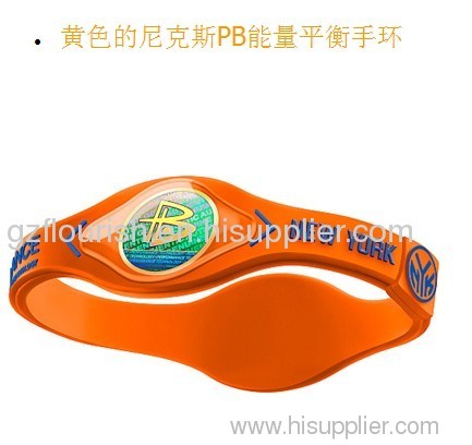 NBA KNICKS ORANGE POWER BALANCE ENERGY WRISTBANDS BRACELETS BANDS