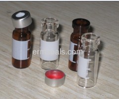 chromatography vial with cap