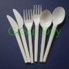 C-PLA biodegradable tableware, compostable cutlery/tableware