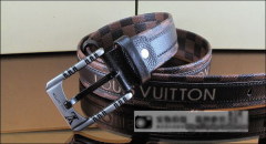 Louis Vuitton Brown Leather Belt