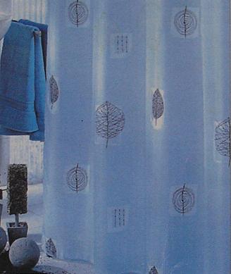 polyester shower curtain