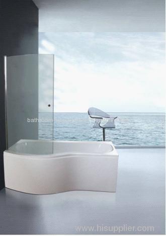 Corner acrylic tub