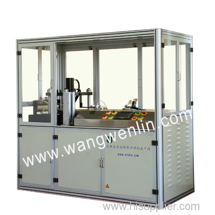 PLC HIGH SPEED AUTOMATIC PUNCHING MACHINE WITH CASING