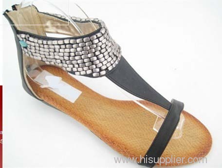 lady designer shoes sandals ,summer sandals made in china factory
