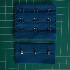 3 rows with 3 eyes hook & eye tape