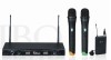 UHF-Band Dual-Channel Wireless Microphone