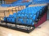 portable stadium bleacher seats retractable bleacher