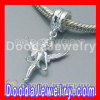 925 Sterling Silver Dangle Angel Charms Fit european Jewelry Necklaces