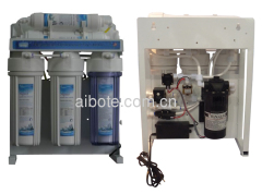 Direct flow water filter