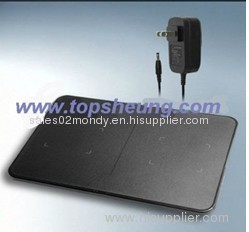3 in 1 Dual Induction Charging Pad for PS3/Wii/XBOX360+ Power adapter