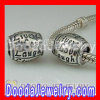 european 925 Sterling Silver Live Love Laugh Beads For Father's Day
