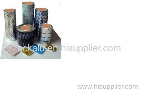 Pharmceutical aluminum packaging blister film