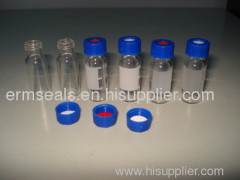 PTFE and silicone septa for HPLC 1.5ml/2ml glass sampler vials