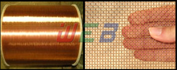 copper wire cloth 10mesh/inch-60mesh/inch
