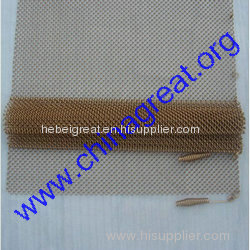 coil drapery metal drapery