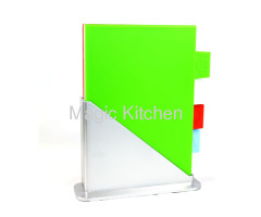 4pc Index Chopping Board Rectangle Shape