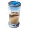 Transparent cylindrical mini speaker