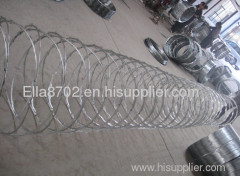 concertina barbed wire