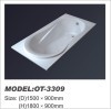 simple acrylic bathtub