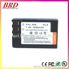 New NIKON ENEL9A EN-EL9A Compatible Li-Ion Battery