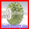 2011 Hot european Sterling Silver Core Crystal Glass Jewelry Beads For european Chamilia Bracelet Jewelry