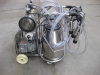 Vacuum pump milking machine