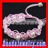 Cheap Silver pearl bracelet with Nature Freshwater Pearl wholesale