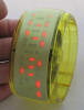 plastic led bracelet watches for fashion