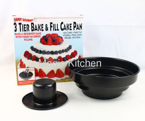 3 Tier Bak & Fill Cake Pan